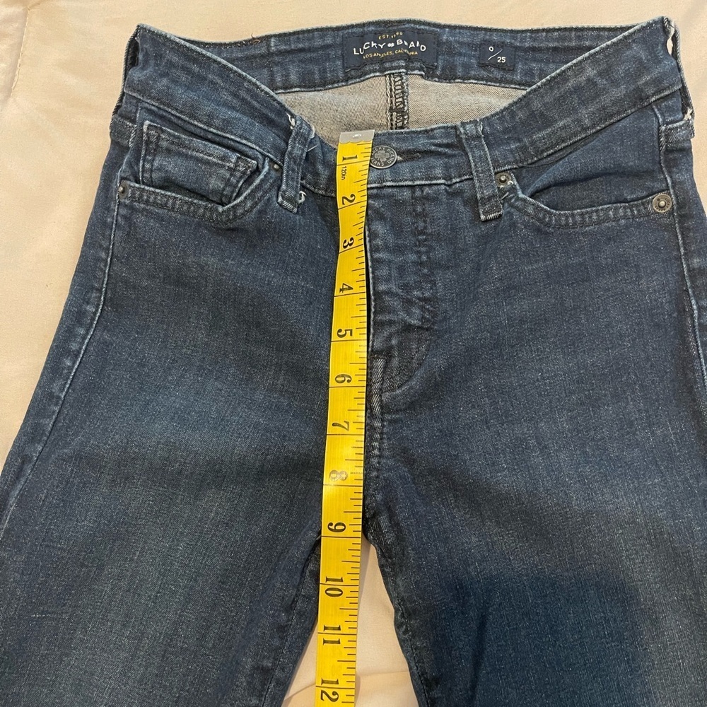 Lucky Brand Ava Super Skinny Women's Dark Wash Jeans Size 25 - Picture 3 of 7
